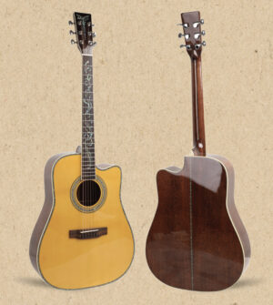Dmeartin DC-41 Traditional Acoustic Guitar - Spruce Top & Mahogany Body